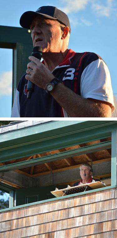 William Crisp Presenting Commentating During the Newport International Polo Series